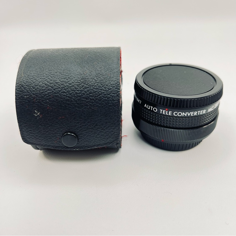 Auto Tele Converter MC 2X For CF with Lens Cover, Casing & Instruction Guide